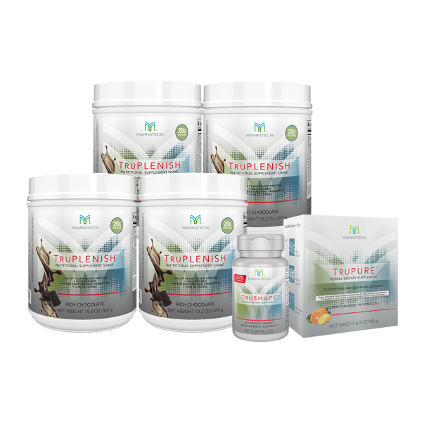 Truhealth巧克力味体重管理套装  